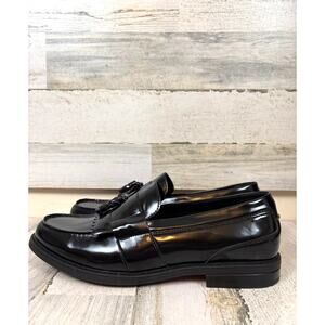 Nunn Bush Mens 11.5 Black Keaton Moc Toe Kiltie Tassel Dress Loafers NEW